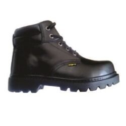 Zapato cajonado de cuero con punta de acero marca DRIFTing